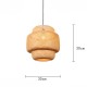 Straw Chandelier Small
